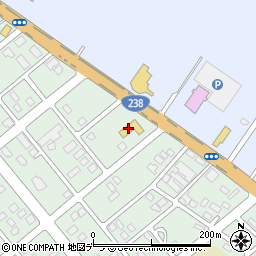 北北海道ダイハツ販売ダイハツショップ店ダイハツ紋別周辺の地図
