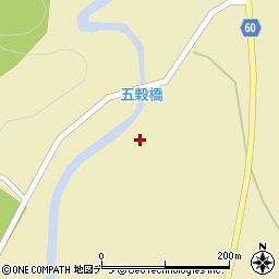 五穀橋周辺の地図