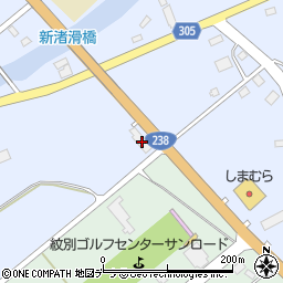 佐川急便株式会社　紋別営業所周辺の地図