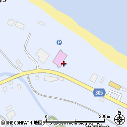 マルハン紋別店周辺の地図