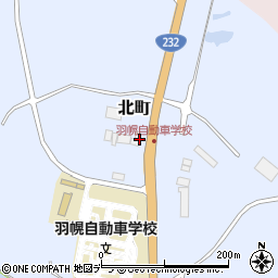 旭川モータース株式会社　羽幌出張所周辺の地図
