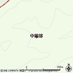 北海道紋別郡西興部村中興部周辺の地図