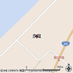 北海道羽幌町（苫前郡）汐見周辺の地図