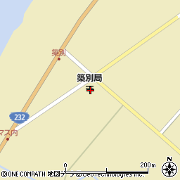 北海道苫前郡羽幌町築別33周辺の地図