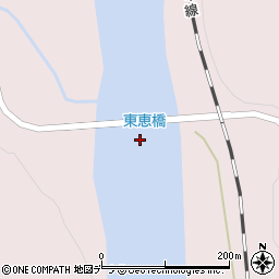 東恵橋周辺の地図
