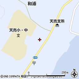 羽幌警察署　天売駐在所周辺の地図