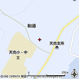 北海道苫前郡羽幌町天売和浦周辺の地図