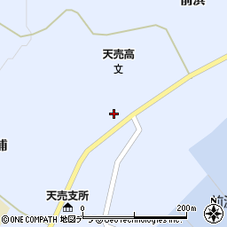天売火葬場周辺の地図