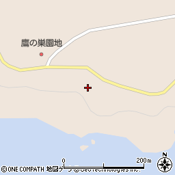 焼尻島線周辺の地図