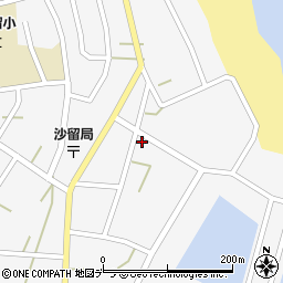 北海道紋別郡興部町沙留港町124周辺の地図