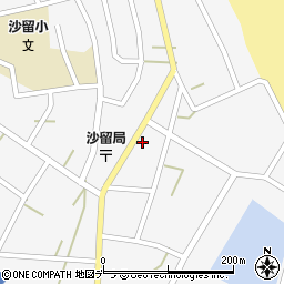 北海道紋別郡興部町沙留港町107周辺の地図