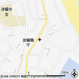 北海道紋別郡興部町沙留港町108-1周辺の地図