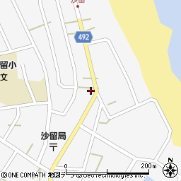 北海道紋別郡興部町沙留港町86-3周辺の地図