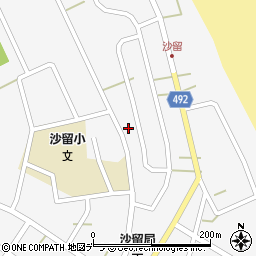 北海道紋別郡興部町沙留325-2周辺の地図