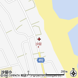 北海道紋別郡興部町沙留68周辺の地図