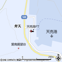 天売港旅客船発着所（羽幌沿海フェリー）周辺の地図