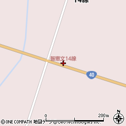 智恵文14線周辺の地図