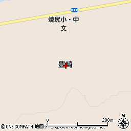 北海道苫前郡羽幌町焼尻豊崎周辺の地図