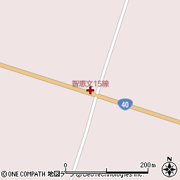 智恵文15線周辺の地図