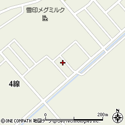 北海道紋別郡興部町興部新泉町周辺の地図