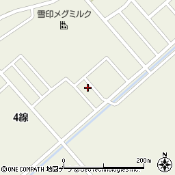 北海道興部町（紋別郡）興部（新泉町）周辺の地図