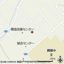 北海道興部町（紋別郡）興部（栄町）周辺の地図