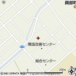 北海道紋別郡興部町興部741-1周辺の地図