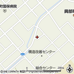 北海道紋別郡興部町興部栄町2404周辺の地図