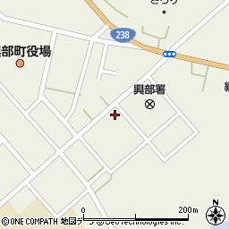 北海道紋別郡興部町興部753-3周辺の地図