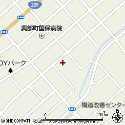 北海道紋別郡興部町興部栄町679-7周辺の地図