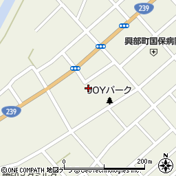 北海道紋別郡興部町興部1322周辺の地図