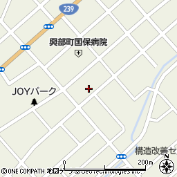 北海道紋別郡興部町興部栄町645周辺の地図