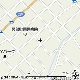 北海道紋別郡興部町興部栄町641周辺の地図