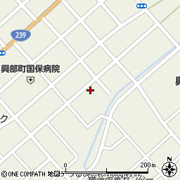 北海道紋別郡興部町興部栄町671周辺の地図
