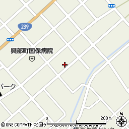北海道紋別郡興部町興部栄町637周辺の地図