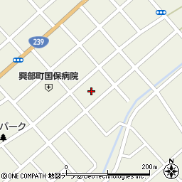 北海道紋別郡興部町興部栄町638-3周辺の地図