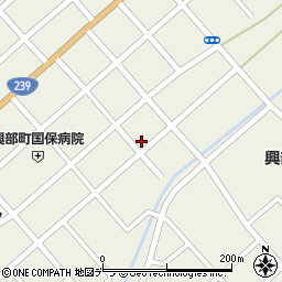 北海道紋別郡興部町興部栄町629周辺の地図
