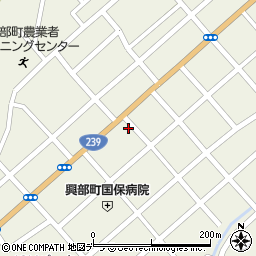 北海道紋別郡興部町興部500周辺の地図