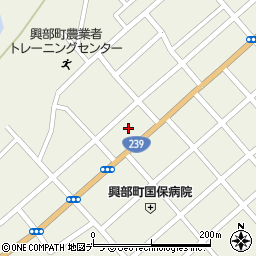 北海道紋別郡興部町興部321周辺の地図