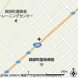 北海道紋別郡興部町興部318周辺の地図