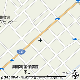 北海道紋別郡興部町興部485周辺の地図