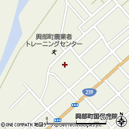 興部町役場　老人福祉センター周辺の地図