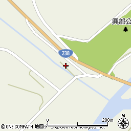 北海道紋別郡興部町興部1041周辺の地図