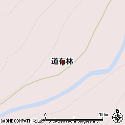 北海道紋別郡雄武町道有林周辺の地図