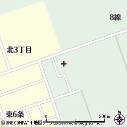 美深育成園周辺の地図