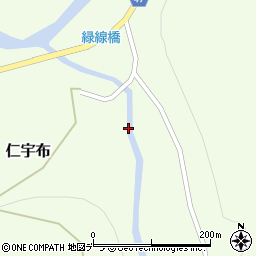 緑線橋周辺の地図