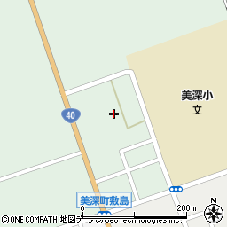 美深町役場　農業振興センター周辺の地図