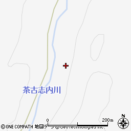 茶古志内川周辺の地図