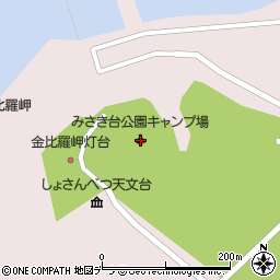 みさき台公園キャンプ場周辺の地図