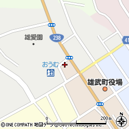 北海道紋別郡雄武町雄武888周辺の地図